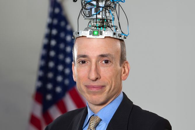 Scientists Believe New Neuralink Prototype Could Give Gary Gensler The Ability To Think