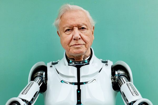 Robot David Attenborough