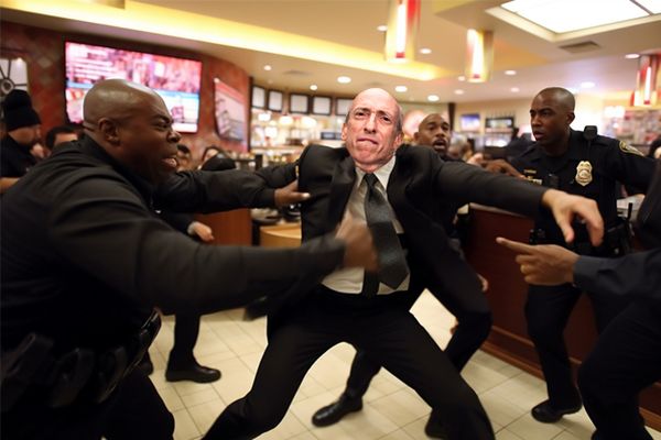 Gary Gensler Forcibly Removed From Local Denny's After Refusing To Clarify Lunch Order